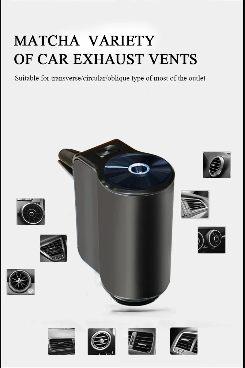 Ambientador Eléctrico para Coche – Difusor de Aroma Premium