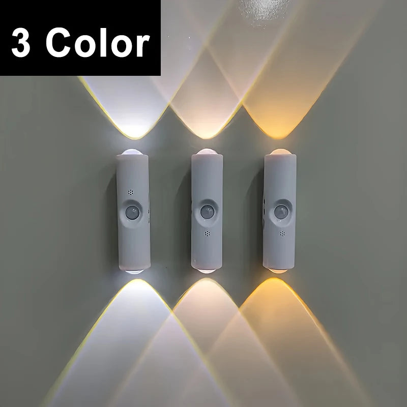 Aplique LED Interior Moderno – Luz Cálida y RGB para Pasillos, Dormitorios y Armarios