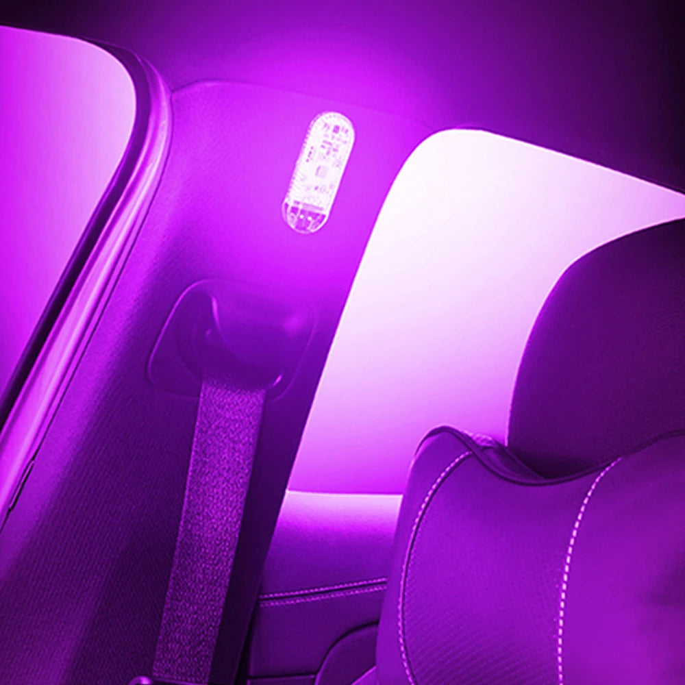 Luz LED Táctil para Techo de Coche – Recargable por USB, Magnética y Portátil