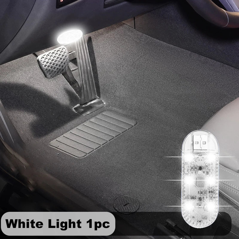 Luz LED Táctil para Techo de Coche – Recargable por USB, Magnética y Portátil
