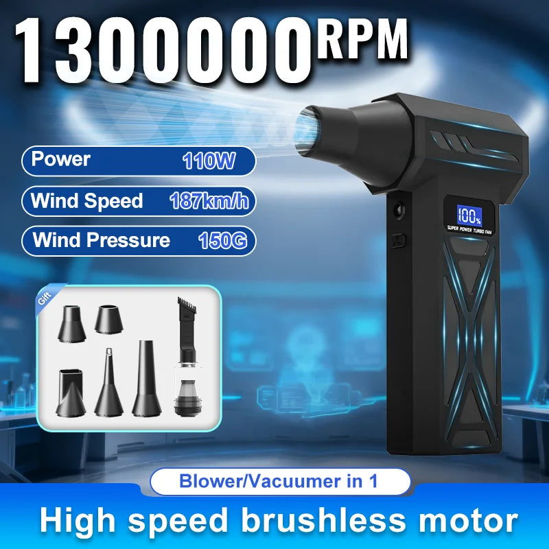 Turbo Jet P70 – Soplador de Aire Profesional 110.000 RPM