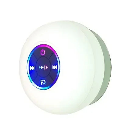 Altavoz Bluetooth Waterproof con Ventosa y Micrófono – Ducha y Coche