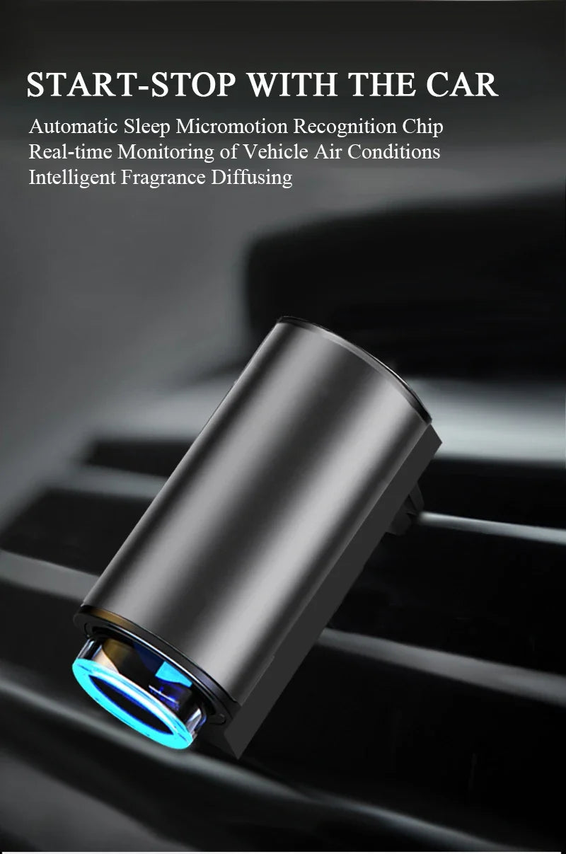 Ambientador Eléctrico para Coche – Difusor de Aroma Premium