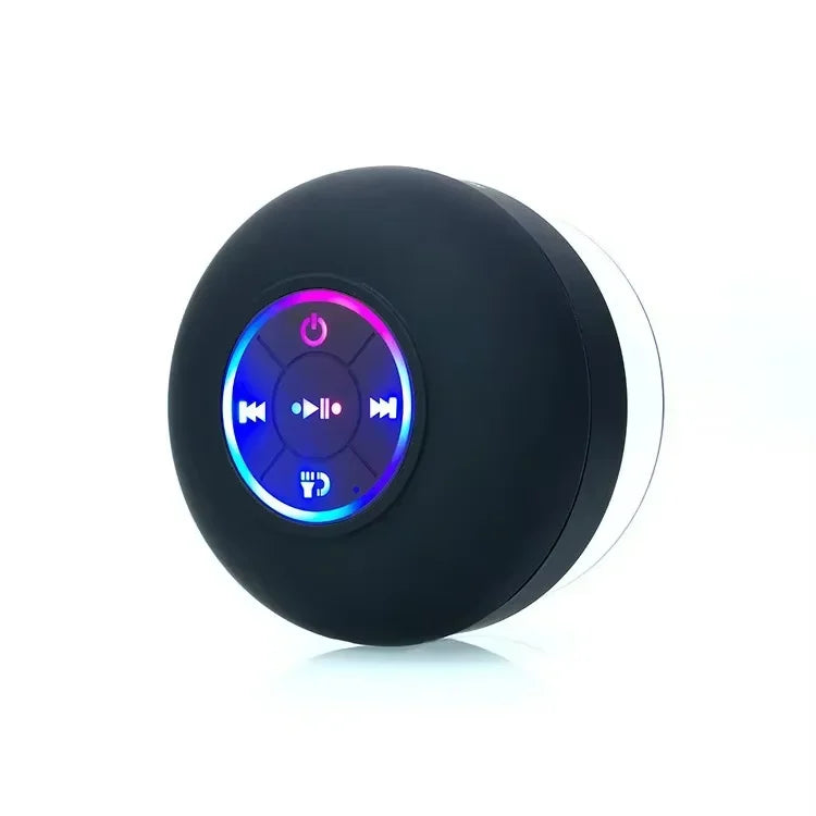 Altavoz Bluetooth Waterproof con Ventosa y Micrófono – Ducha y Coche