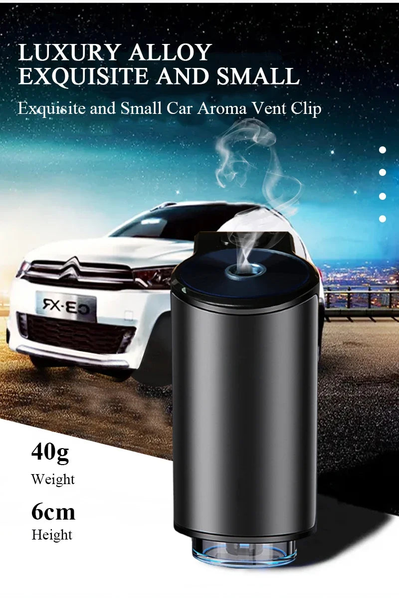 Ambientador Eléctrico para Coche – Difusor de Aroma Premium