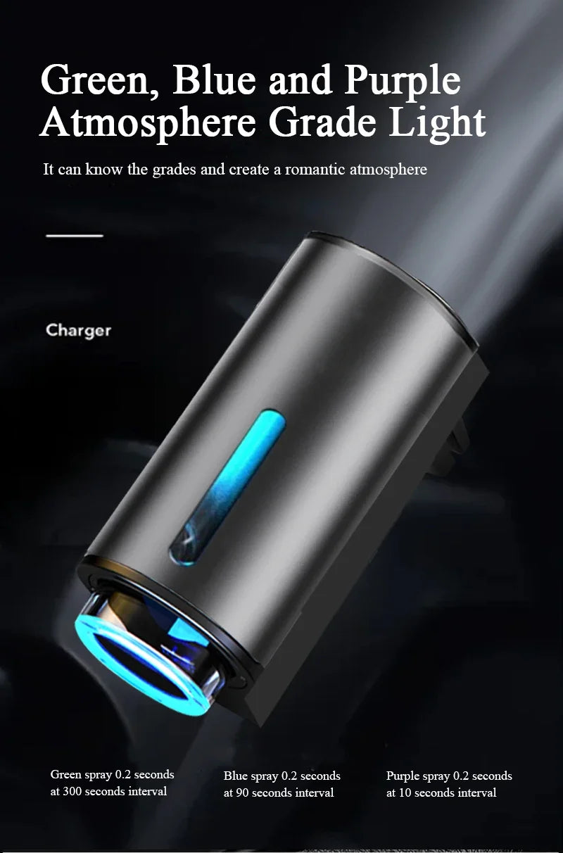 Ambientador Eléctrico para Coche – Difusor de Aroma Premium