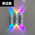 Aplique LED Interior Moderno – Luz Cálida y RGB para Pasillos, Dormitorios y Armarios