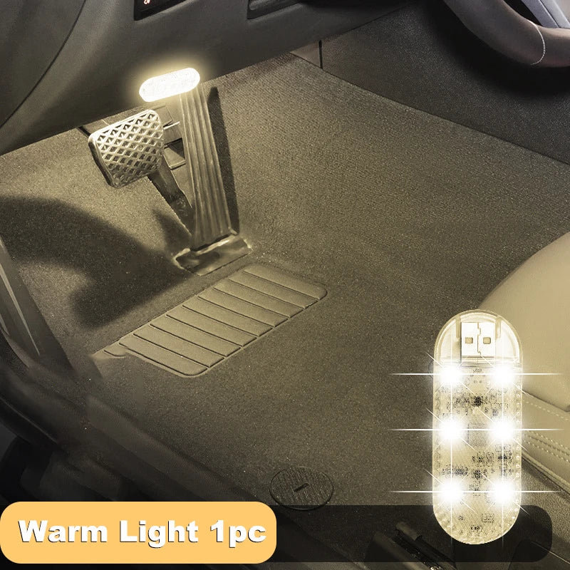 Luz LED Táctil para Techo de Coche – Recargable por USB, Magnética y Portátil